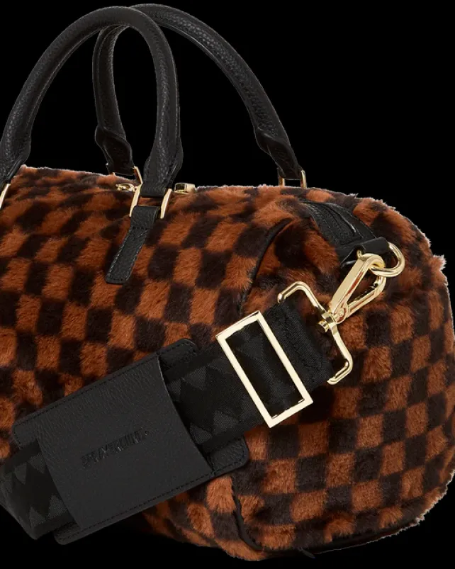 DUFFLES>SPRAYGROUND FURRR SHARKS IN PARIS MINI DUFFLE