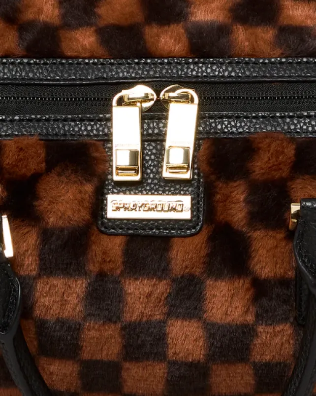 DUFFLES>SPRAYGROUND FURRR SHARKS IN PARIS MINI DUFFLE