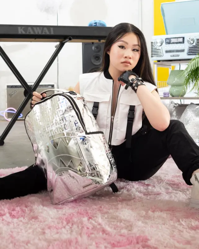 BACKPACKS>SPRAYGROUND FUTURE TITAN (METALLIC) BACKPACK (DLXV)