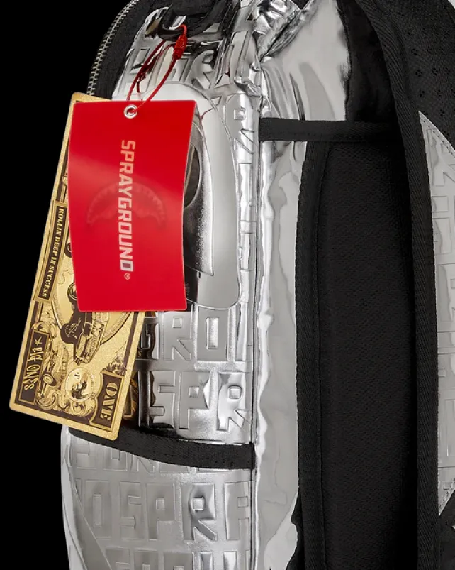 BACKPACKS>SPRAYGROUND FUTURE TITAN (METALLIC) BACKPACK (DLXV)