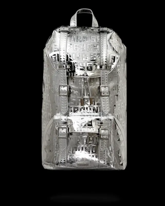 HILLS|BACKPACKS>SPRAYGROUND FUTURE TITAN (METALLIC) HILLS BACKPACK