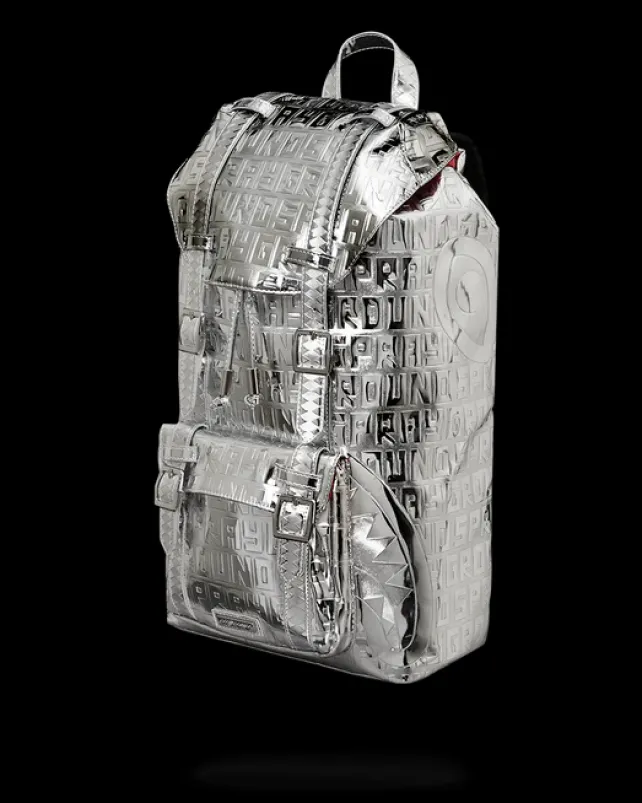 HILLS|BACKPACKS>SPRAYGROUND FUTURE TITAN (METALLIC) HILLS BACKPACK