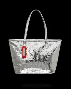 TOTES>SPRAYGROUND FUTURE TITAN (METALLIC) TOTE