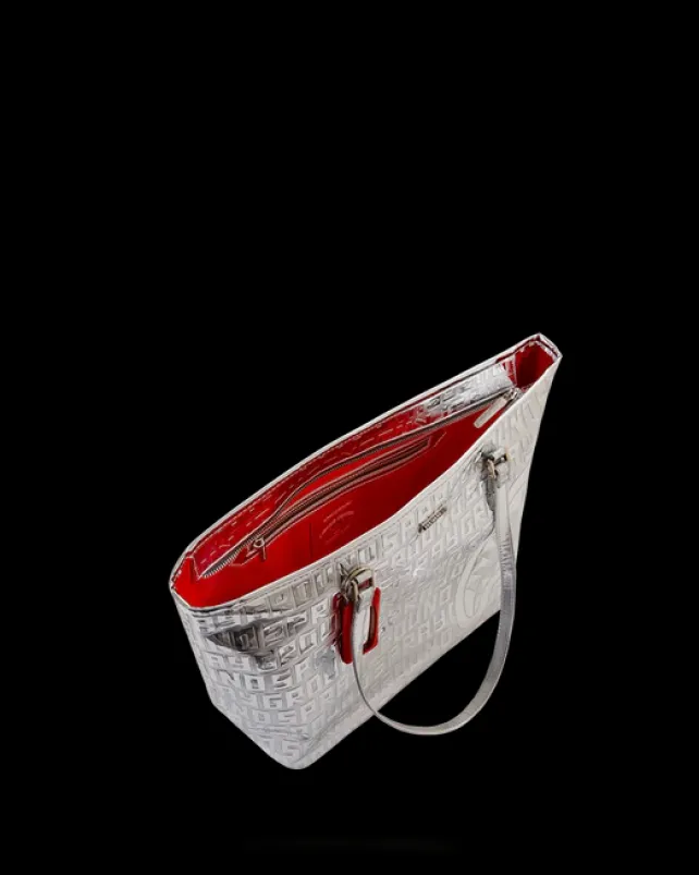 TOTES>SPRAYGROUND FUTURE TITAN (METALLIC) TOTE
