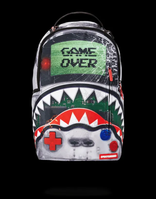 BACKPACKS>SPRAYGROUND GAME OVER SHARK