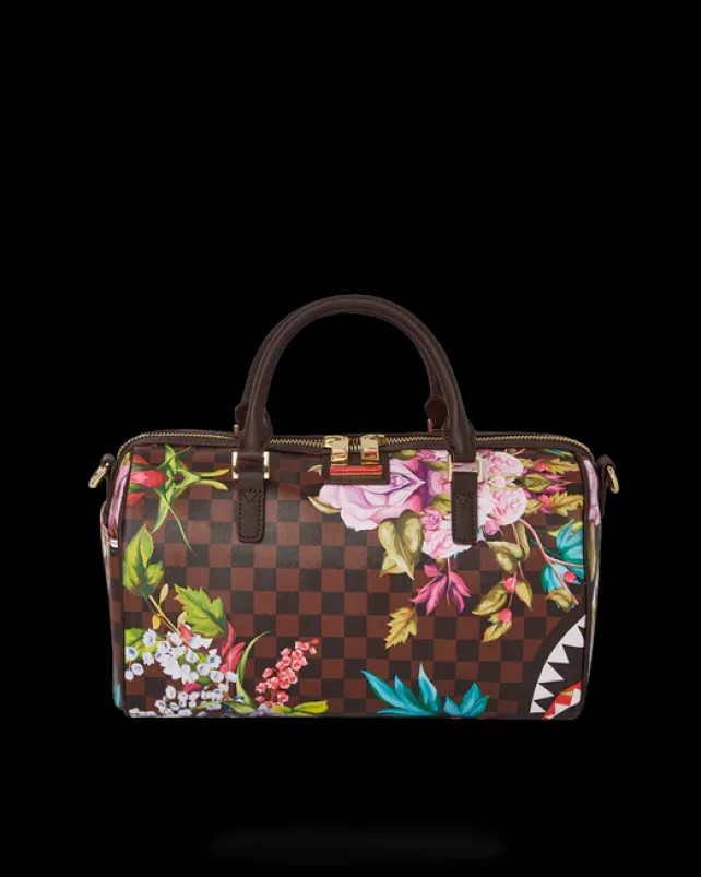 DUFFLES>SPRAYGROUND GARDEN OF SHARKS MINI DUFFLE
