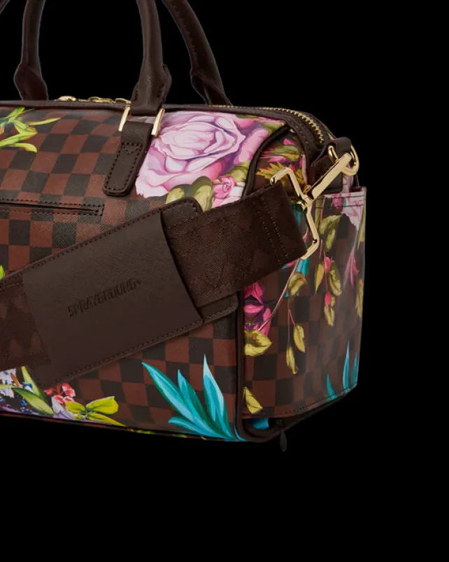 DUFFLES>SPRAYGROUND GARDEN OF SHARKS MINI DUFFLE