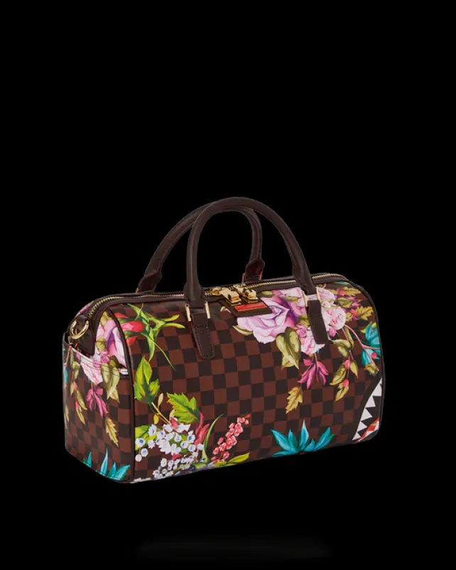 DUFFLES>SPRAYGROUND GARDEN OF SHARKS MINI DUFFLE