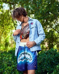 CROSSBODYS>SPRAYGROUND GARDEN OF SHARKS SAVVY CROSSBODY
