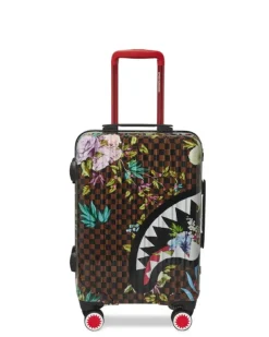 CARRY-ON LUGGAGE>SPRAYGROUND GARDEN OF SHARKS SHARKNAUTICS HARDSHELL CARRY-ON LUGGAGE