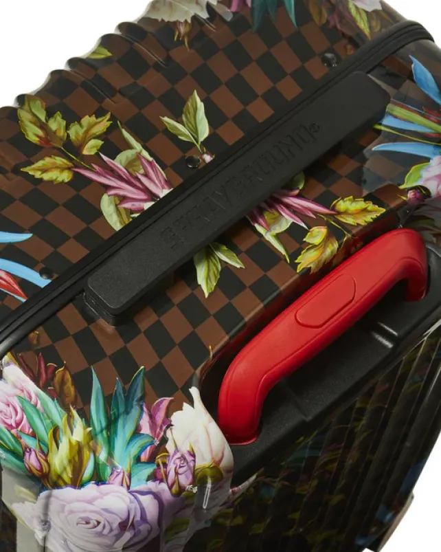 CARRY-ON LUGGAGE>SPRAYGROUND GARDEN OF SHARKS SHARKNAUTICS HARDSHELL CARRY-ON LUGGAGE