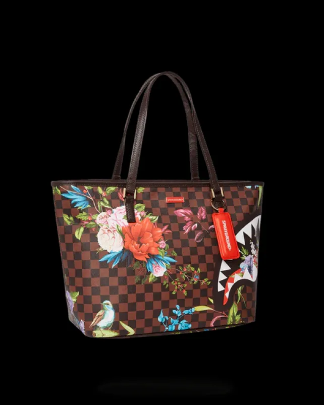 TOTES>SPRAYGROUND GARDEN OF SHARKS TOTE
