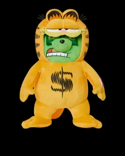 TEDDY BEAR BACKPACKS|BACKPACKS>SPRAYGROUND GARFIELD MONEYBEAR SUIT TEDDYBEAR BACKPACK