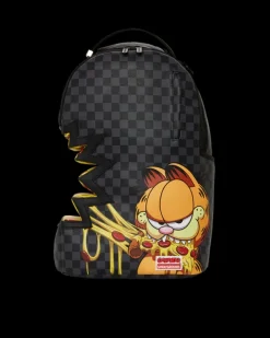 BACKPACKS>SPRAYGROUND GARFIELD PIZZA SHARKBITE BACKPACK (DLXV)
