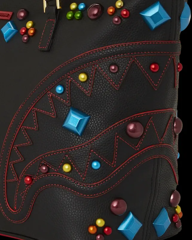 TOTES|HANDBAGS>SPRAYGROUND GEMSTONE OUTLAW TOTE