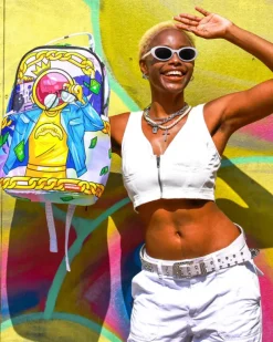 BACKPACKS>SPRAYGROUND GIMME MY SPACE BACKPACK