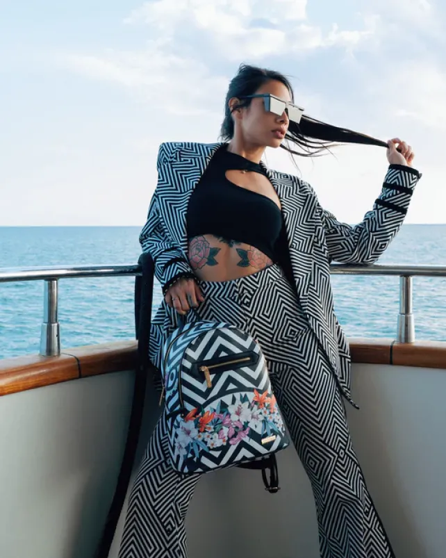 SAVAGES|BACKPACKS>SPRAYGROUND GLASS HOUSE SAVAGE BACKPACK