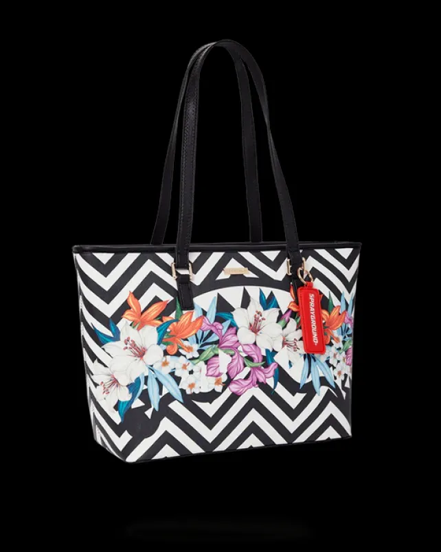 TOTES>SPRAYGROUND GLASS HOUSE TOTE