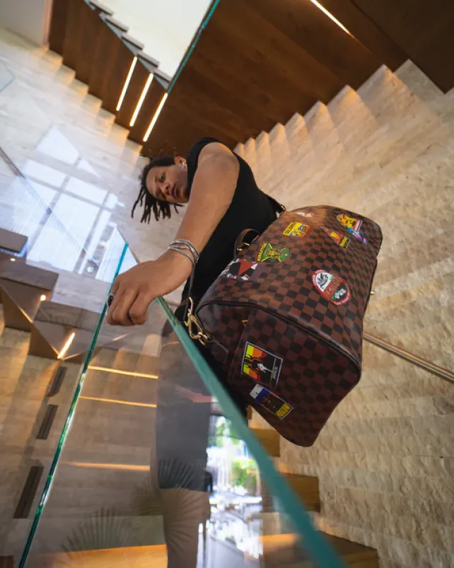 DUFFLES>SPRAYGROUND GLOBAL MOGUL EMPEROR DUFFLE