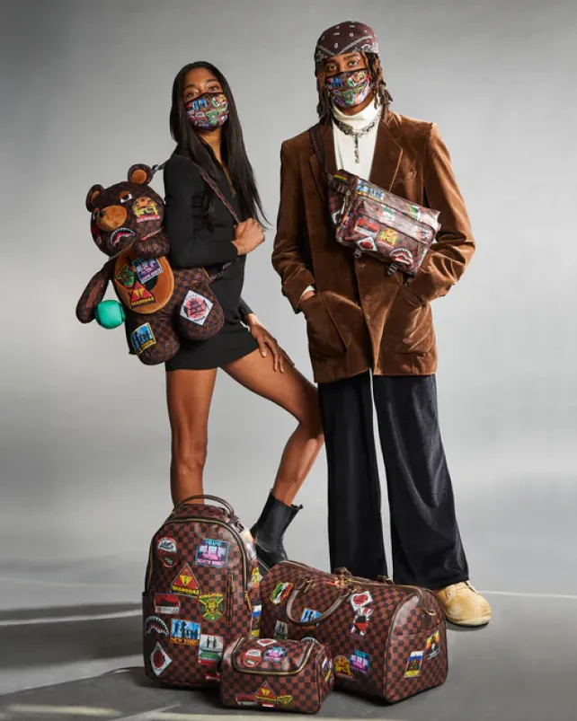 TEDDY BEAR BACKPACKS|BACKPACKS>SPRAYGROUND GLOBAL MOGUL MONEYBEAR TEDDYBEAR BACKPACK