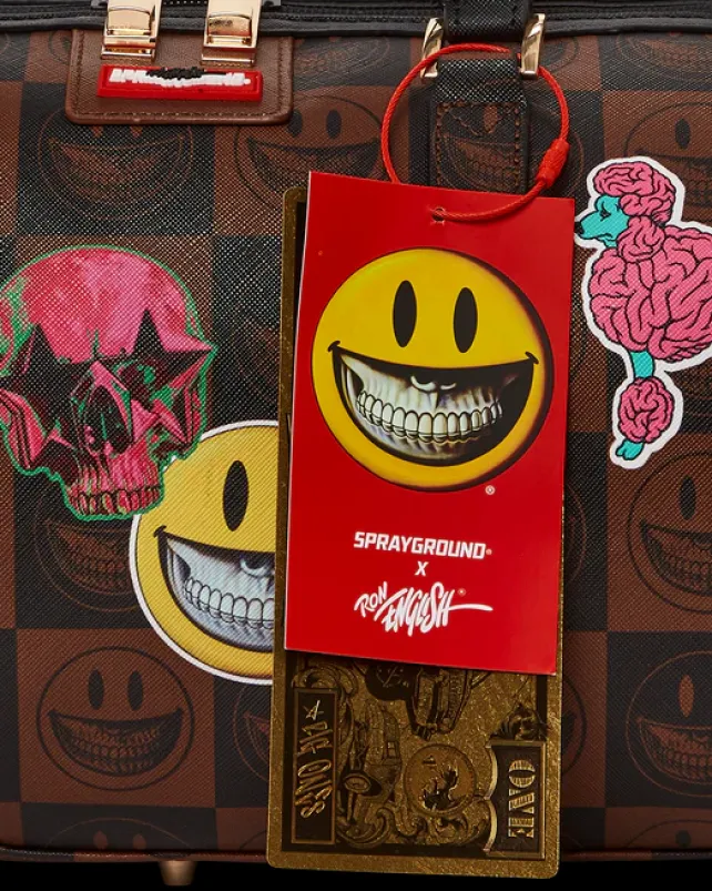 DUFFLES>SPRAYGROUND GLOBAL MOGUL POPAGANDA RON ENGLISH EDITION MINI DUFFLE
