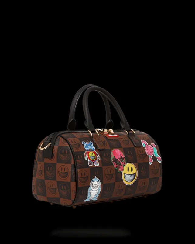DUFFLES>SPRAYGROUND GLOBAL MOGUL POPAGANDA RON ENGLISH EDITION MINI DUFFLE