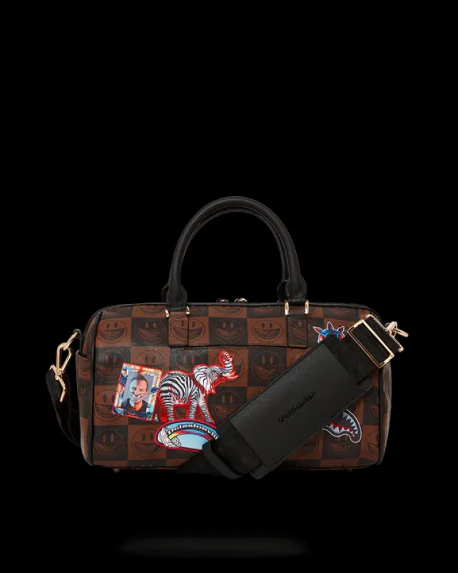 DUFFLES>SPRAYGROUND GLOBAL MOGUL POPAGANDA RON ENGLISH EDITION MINI DUFFLE