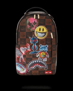 BACKPACKS>SPRAYGROUND GLOBAL MOGUL POPAGANDA RON ENGLISH EDITION BACKPACK