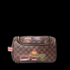 TOILETRIES AKA MONEY BAGS>SPRAYGROUND GLOBAL MOGUL TOILETRY BAG