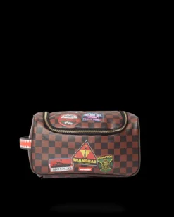 TOILETRIES AKA MONEY BAGS>SPRAYGROUND GLOBAL MOGUL TOILETRY BAG