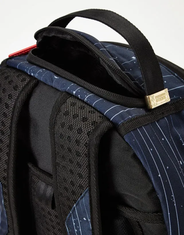 BACKPACKS>SPRAYGROUND GOLD ASTRONAUT METEOR SHARK