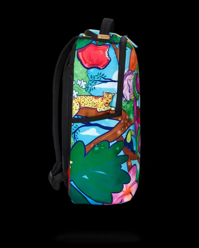 BACKPACKS>SPRAYGROUND GREEN DREAM BACKPACK (DLXR)