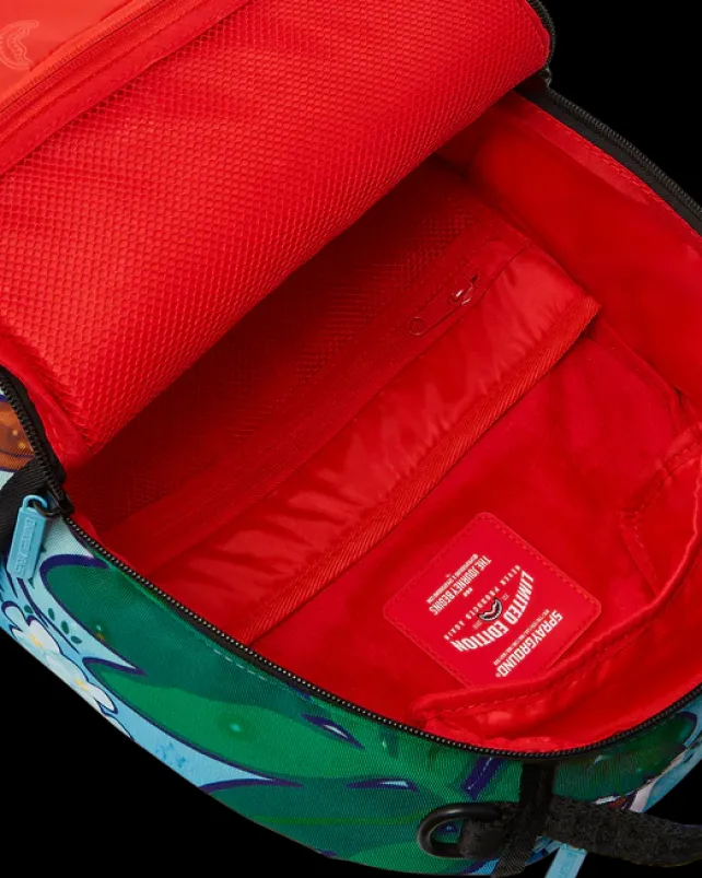 BACKPACKS>SPRAYGROUND GREEN DREAM BACKPACK (DLXR)
