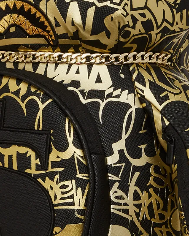 TEDDY BEAR BACKPACKS|BACKPACKS>SPRAYGROUND HALF GRAFF GLIDE MONEYBEAR TEDDYBEAR BACKPACK