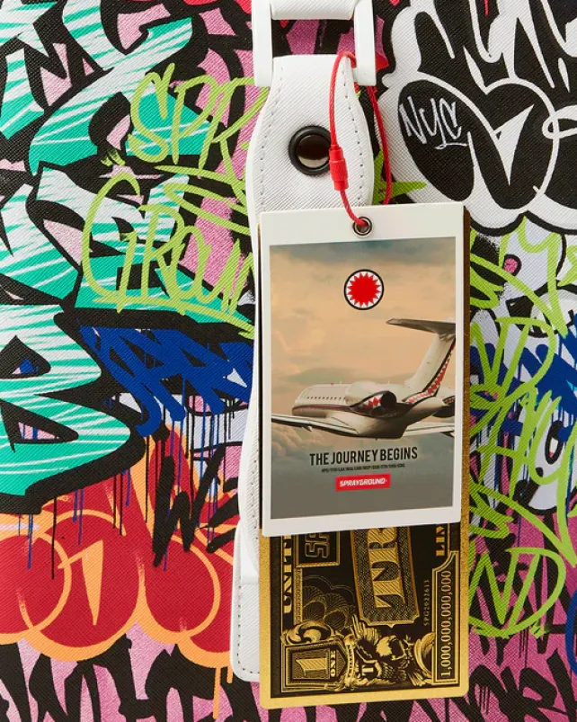CARRY-ON LUGGAGE>SPRAYGROUND HALF GRAFF JETSETTER CARRY-ON LUGGAGE
