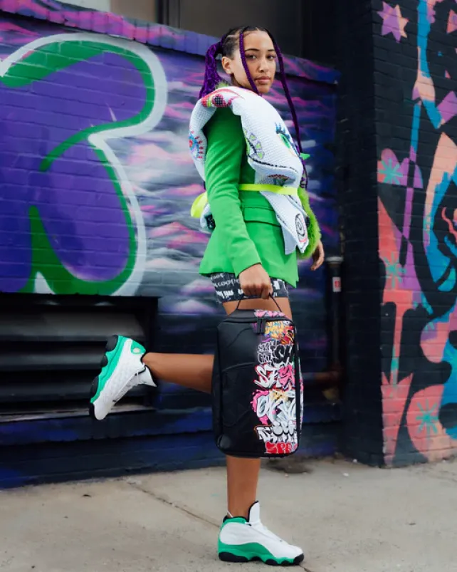 SHOE HOLDERS>SPRAYGROUND HALF GRAFF NIGHT SNEAKER HOLDER