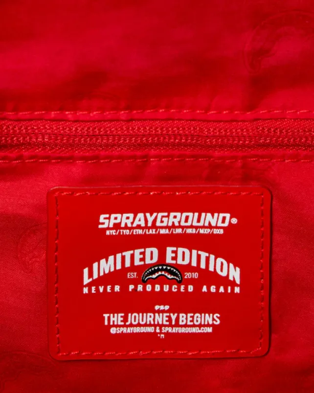 DUFFLES>SPRAYGROUND $HARKBITE LARGE DUFFLE