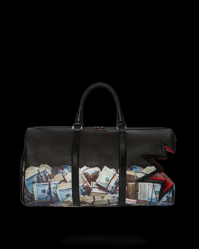 DUFFLES>SPRAYGROUND $HARKBITE LARGE DUFFLE