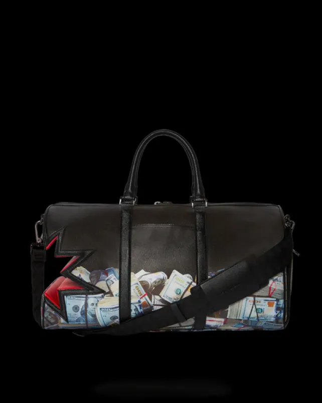 DUFFLES>SPRAYGROUND $HARKBITE LARGE DUFFLE