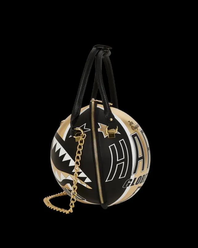 HANDBAGS|BACKPACKS>SPRAYGROUND HARLEM GLOBETROTTERS BASKETBALL BAG