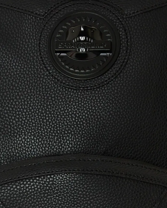 BACKPACKS>SPRAYGROUND HEAVY METAL SHARK BLACK BACKPACK (DLXV)