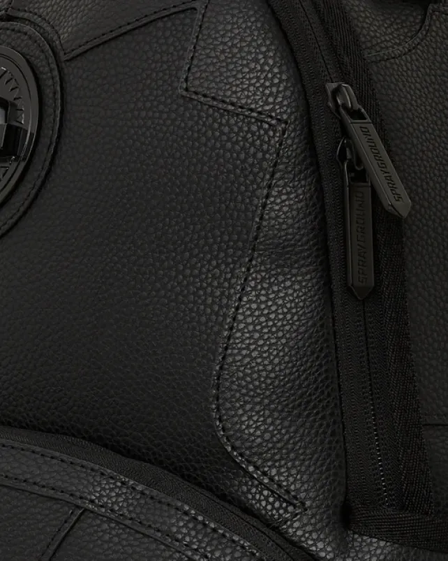 BACKPACKS>SPRAYGROUND HEAVY METAL SHARK BLACK BACKPACK (DLXV)