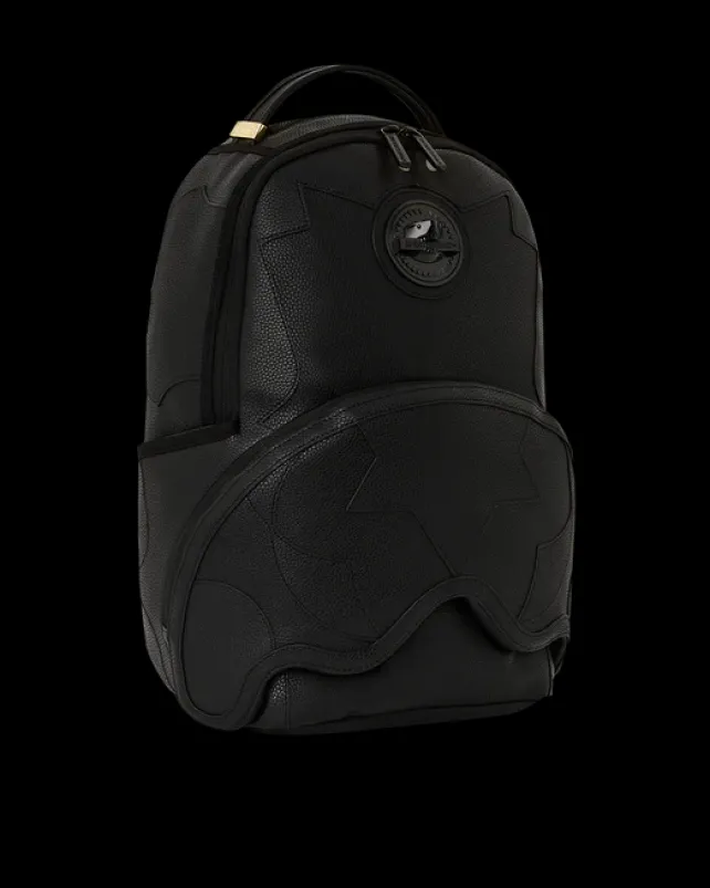 BACKPACKS>SPRAYGROUND HEAVY METAL SHARK BLACK BACKPACK (DLXV)