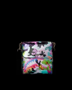 SLINGS|CROSSBODYS>SPRAYGROUND HEAVY RHYTHM MESSENGER SLING BAG