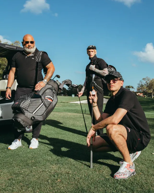 GOLF PRO BAG>SPRAYGROUND HENNY AIIR TO THE THRONE PRO GOLF BAG