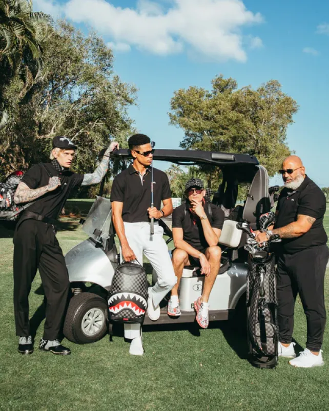 GOLF PRO BAG>SPRAYGROUND HENNY AIIR TO THE THRONE PRO GOLF BAG