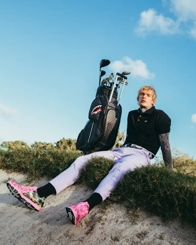 GOLF PRO BAG>SPRAYGROUND HENNY AIIR TO THE THRONE PRO GOLF BAG