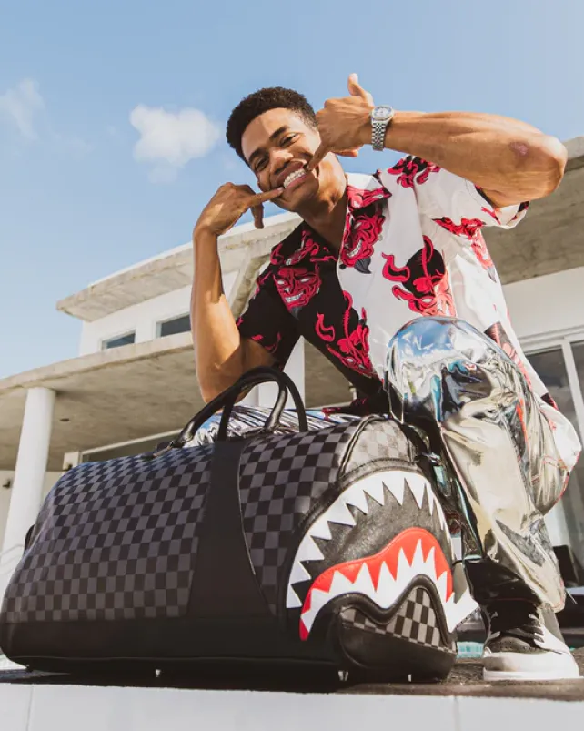 DUFFLES>SPRAYGROUND HENNY AIIR TO THE THRONE DUFFLE