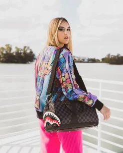 DUFFLES>SPRAYGROUND HENNY AIIR TO THE THRONE MINI DUFFLE