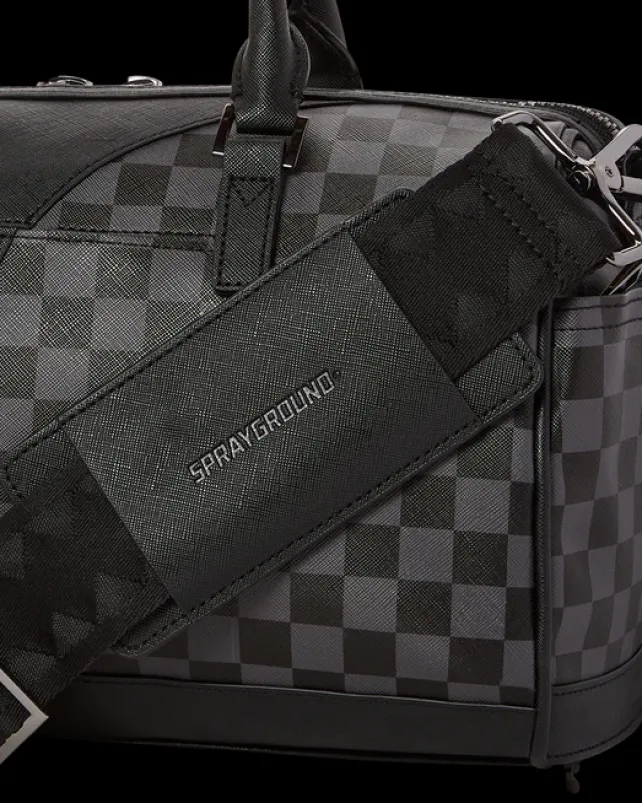 DUFFLES>SPRAYGROUND HENNY AIIR TO THE THRONE MINI DUFFLE